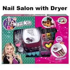 Nail Salon Set with Dryer